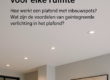 Stijlvolle verlichting voor elke ruimte: een strak wit plafond met ingebouwde led-spots boven een modern interieur, met tekst over de werking en voordelen van inbouwspots.